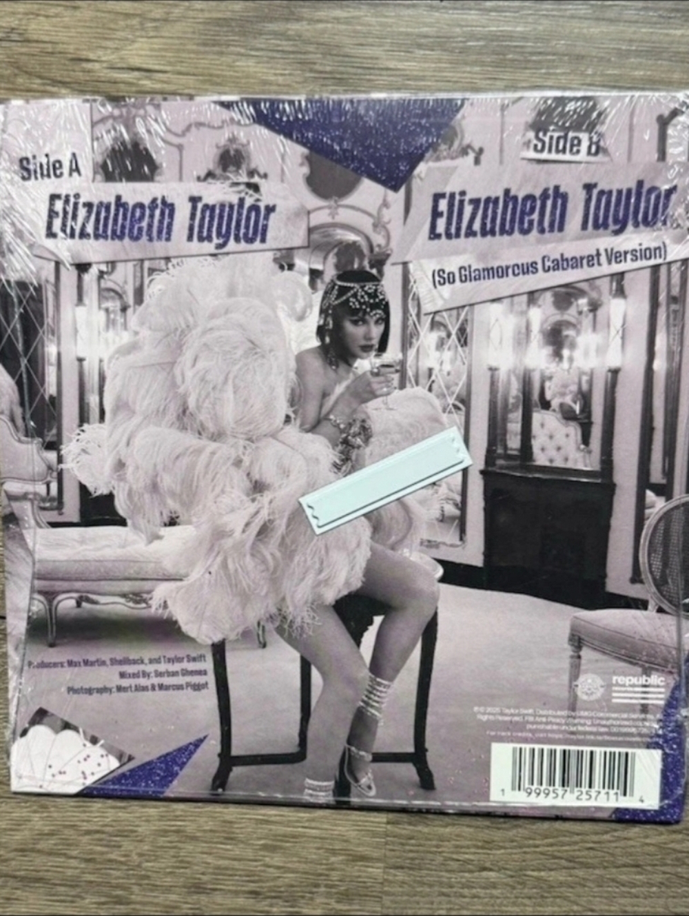 Taylor Swift Elizabeth Taylor 7" Vinyl Record Store Day 2026 RSD Exclusive - Picture 2 of 3